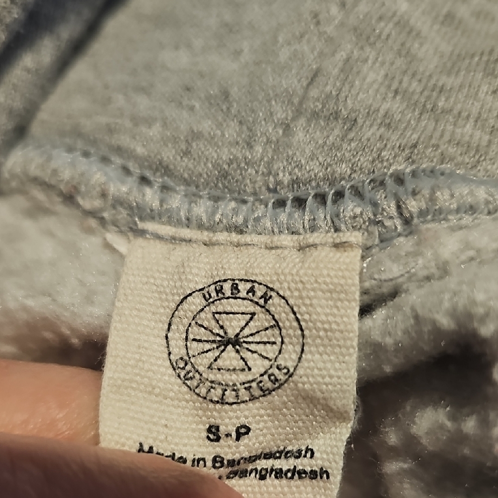 Urban Outfitters Zodiac Astrological Light Gray Sweatshirt Small Women Evil Eye - Picture 2 of 7